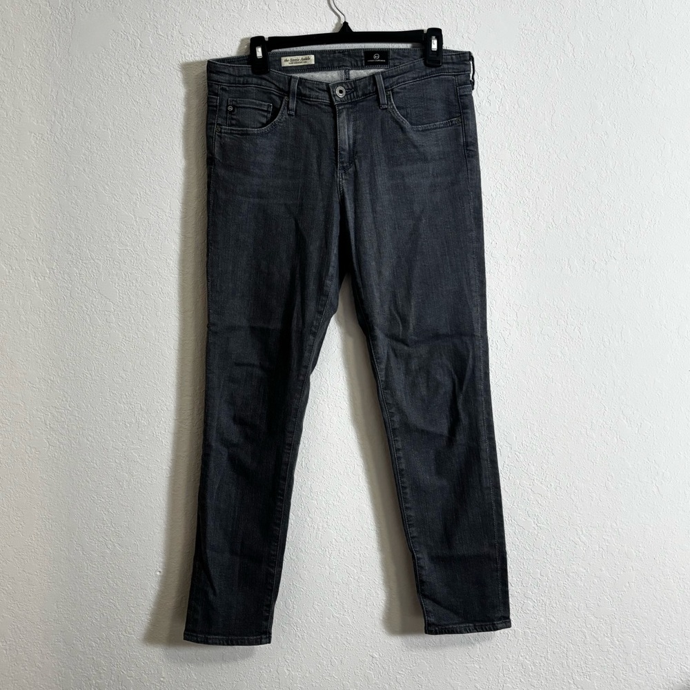 AG Adriano Goldschmied Charcoal Gray Jeans